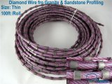 Diamond Wire for Granite & Sandstone: Profiling (100 Feet)