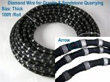 Diamond Wire for Granite & Sand Stone Quarrying (100 Feet)